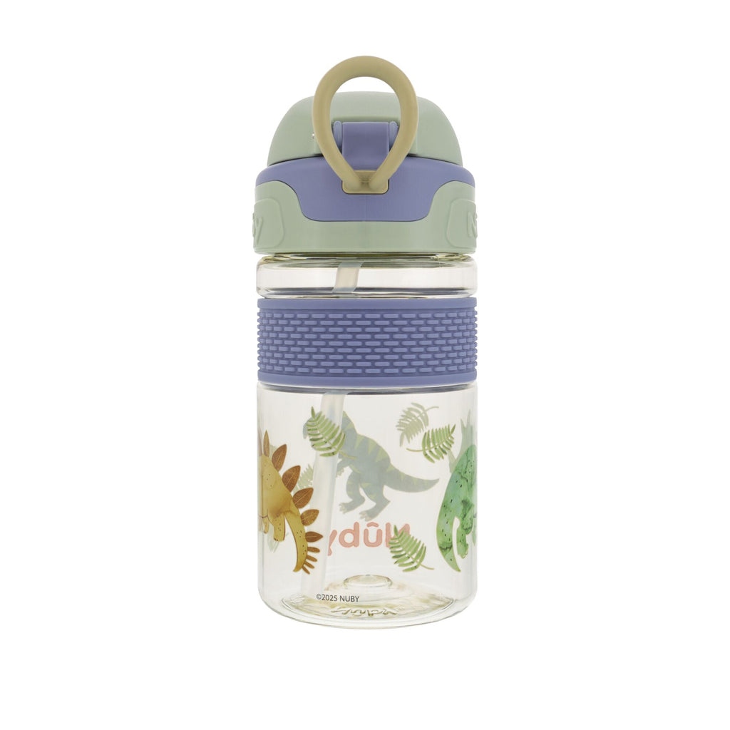 Thirsty Kids Flip-It BOLT Water Bottle | Dinosaurs