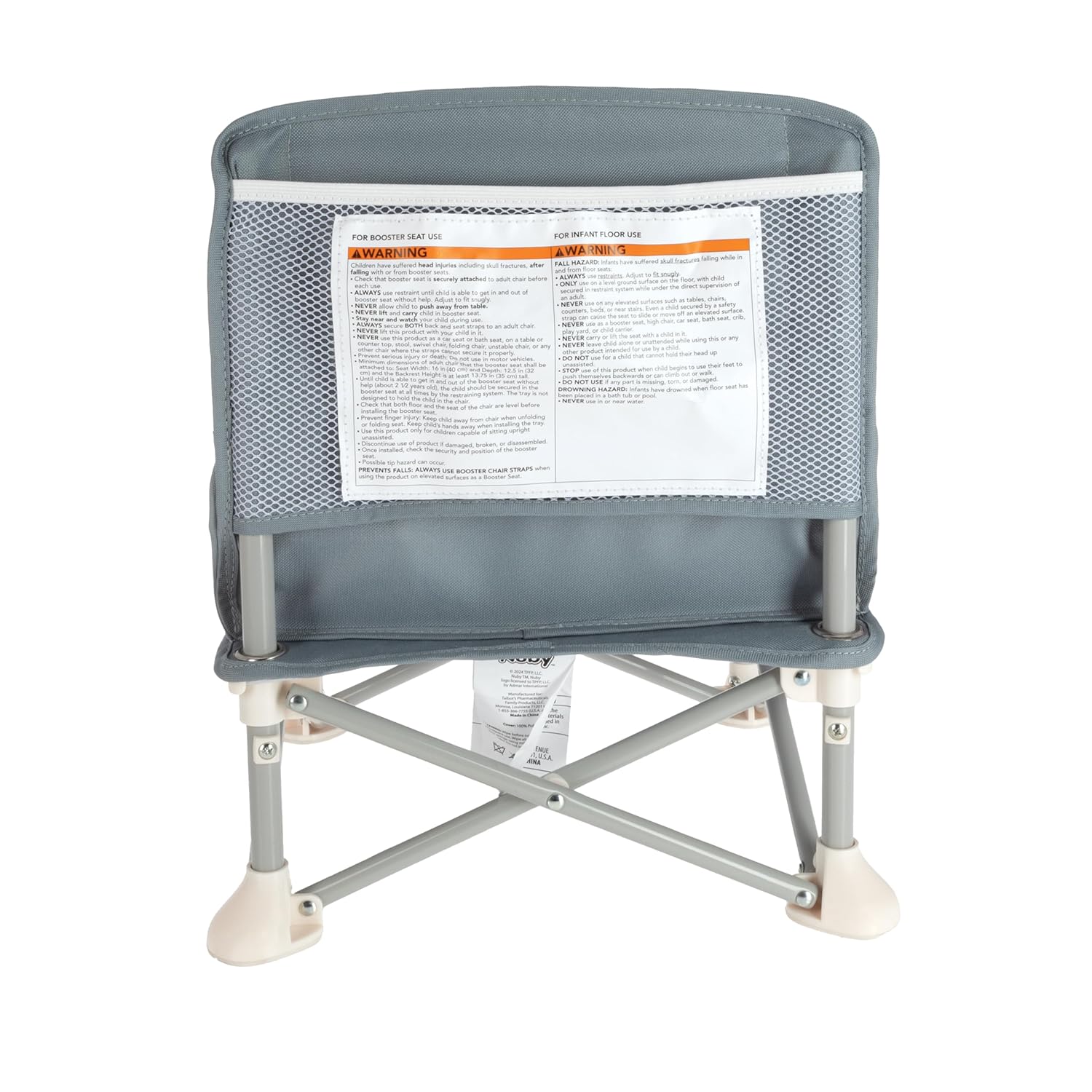 Pop Up Booster Seat | Grey
